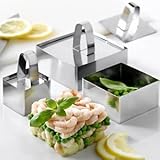 Steel Function Food Moulding Set - Stainless steel - Square