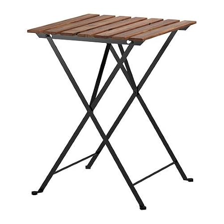 Tärnö Tavolo Per Esterno Nero Acacia Grigio Marrone