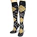Argyle Graduated Compression Socks - for Flight Travel Sports Nurse Pregnancy Arthritis Varicose Veins, Edema Shin Splints Running Nursing, Leg Pain Relief-Recovery, Boost Circulation, Reduce Swelling
