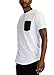 Tonyclo Men's Basic Solid Slim Fit Color Block Contrast Front Pocket Shortsleeves T-Shirt Tops