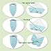 MKONY Baby Bandana Drool Bibs with 2 Snaps,Arrows & Triangles Set,4-Pack Soft Absorbent Cotton, Cute Baby Gift for Boys & Girls