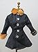 Barbie Doll Clothes Dress: Winter Coat with Fur Collar Fit 11.5 Inch Barbie Dolls by zfinding