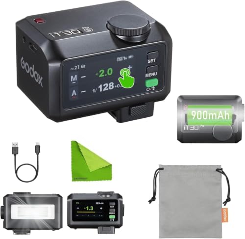 Godox iT30Pro S iT30 Pro S Mini Kamera Blitz für Sony A9 III A7III A7IV A7C
