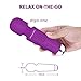 KINGWAND Mini Small Wand Massager - Cordless Handheld Powerful Personal Tissue Massager for Back Neck Shoulder, Sports Recovery ...