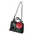 Realer Designer Clutch Purses Wallet Large Leather Handbag with Handle for Women Black