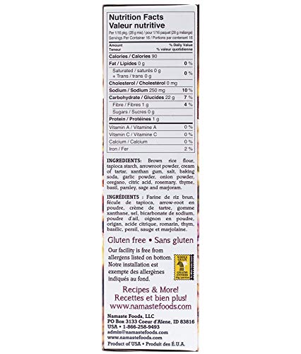 3 Namaste+Foods+Sugar+Gluten+16+Ounce