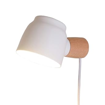 Nordische Drehbare Wandlampe Einfach Mit Schalter Stecker Wand