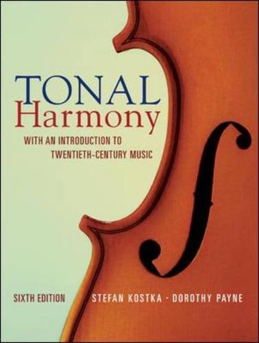 Tonal Harmony with Workbook and Workbook CD