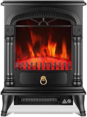 Meen Fireplace Heater,3D Simulation Flame Fireplace Heater Energy Saving Office Electric Heater Hot Air Heater