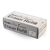 Pentel Refill Erasers For Clic Eraser, Contains 24