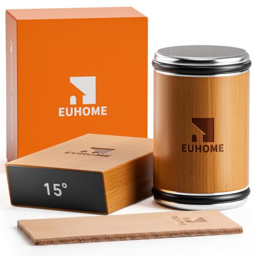 EUHOME磁吸滚轮式磨刀器套装