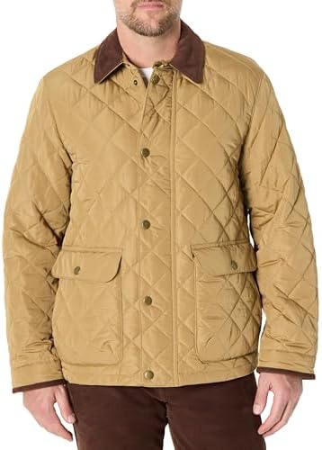 UGG Men's Ashbury Uggfluff Peacoat Jacket, Chestnut, XXL at Amazon