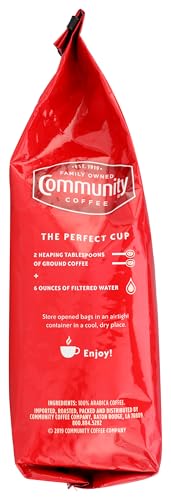 COMMUNITY COFFEE CAFE SPECIAL HALF-CAFF 32 OUNCES, MEDIUM DARK ROAST GROUND COFFEE, 32 OUNCE BAG (PACK OF 1)