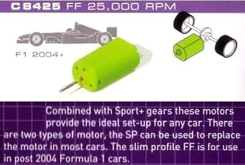 scalextric motor types
