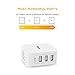 USB Wall Charger EasyAcc 3-Port 36W 7.2A Travel Charger with Foldable Plug for iPhone 8 X 7 6s 6 Plus, iPad, Galaxy S8/S8+ S7 S6 and More