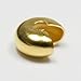 100pcs Top Quality Crimp Bead Knot Covers 4mm Small Beads 14k Gold Plated Copper Brass for Jewelry Craft Making CF8-4