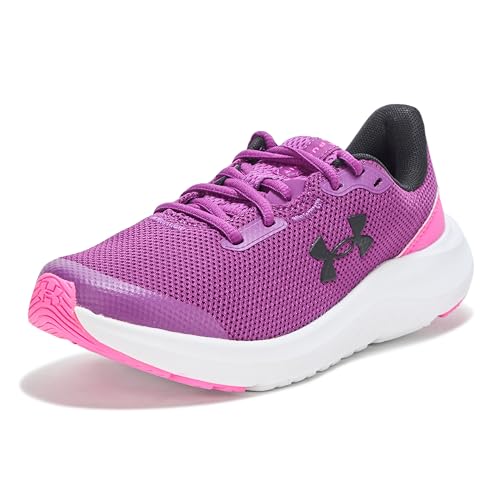 Under Armour Girls' Grade School Pursuit 4, (514) Andromeda Purple/Rebel Pink/B…