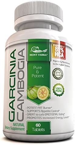 85% HCA, 60 Caps, 3,000 mg, Garcinia Cambogia Extract, No Calcium, Potent, 1 Month Supply, Maximum Strength, Weight Loss, Appletite Suppressant, Fat Burner, Highest Potency, Natural, Zero Fillers