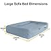 KOPEKS Deluxe Orthopedic Memory Foam Sofa Lounge Dog Bed - Large - Grey