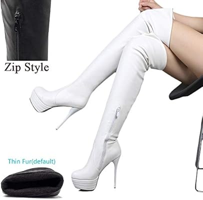 thigh high boots size 12