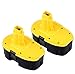 URPOWER® 2 Pack 18V 3000mAh Hi-quality Replacement Tools Battery for DEWALT DC9096 DE9039 DE9095 DE9096 DE9098 DW9095 DW9096 DW9098 DE9503