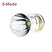 Hot CREE XPL V6 LED 1200Lums 3.6V-4.2V Bulb 5-Mode LED Flashlight Lamp for SureFire 6P G2