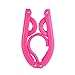Honbay 10PCS Portable Folding Clothes Hangers Clothes Drying Rack for Travel