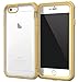 iPhone 6s Case, roocase [Glacier TOUGH] iPhone 6 (4.7) Hybrid Scratch Resistant Clear PC / TPU Armor Full Body Protection Case Cover with Built-in Screen Protector for Apple iPhone 6 / 6s (2015), Fossil Gold