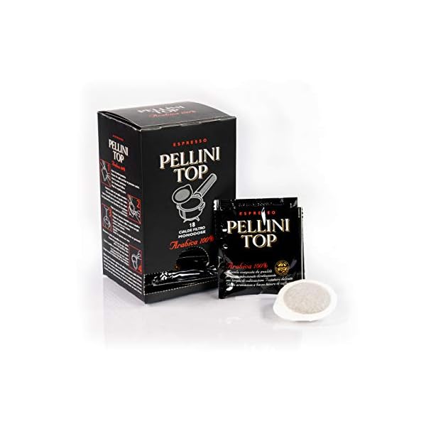 Pellini Caffè, Espresso Pellini Top 100% Arabica - 6 Packungen mit 18 Pads (6x126 g, insgesamt 108 Pads) – Bild 6