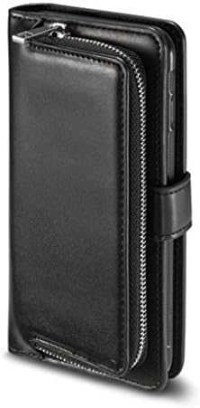 For Samsung Galaxy S8 Leather Removable Wallet Flip Zipper Case Cover