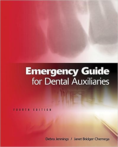 Emergency Guide For Dental Auxiliaries 9781111138608 - 