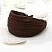 Colorful Flocking Headband - Folded Broad Hairband for Women,Lady,Kids-Girls Hair Band(Random Color)