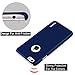 Turata iPhone 6 6S Case Slim Fit Ultra Thin with Superior Hand Feeling Light Weight Hard PC Case Cover for iPhone 6 6s 4.7 inch (Navy)