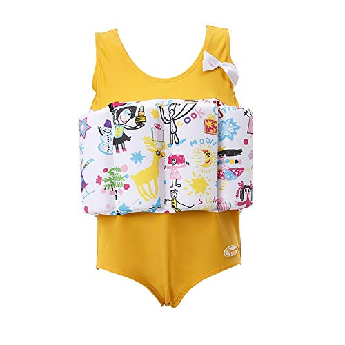 SGMWVB Cute Toddler Swimsuits Float Suit with Adjustable Buoyancy
