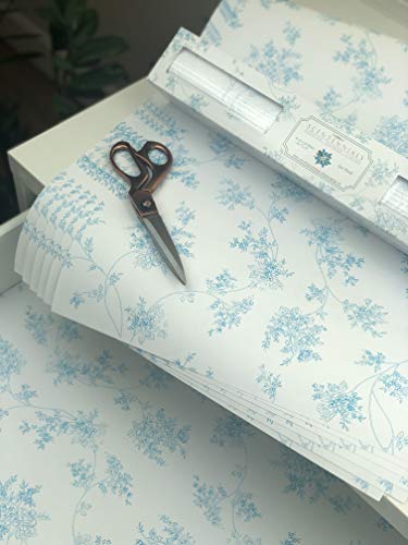 Scentennials Sea Fresh (6 Sheets) Scented Fragrant Shelf & Drawer Liners 16.5" x 22" - Great for Dresser, Kitchen, Bathroom, Vanity & Linen Closet