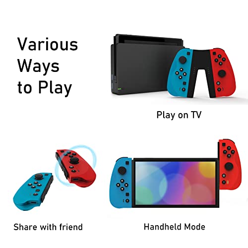Wireless Joy Pad Controller for Nintendo Switch, Replacement Joy Con