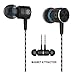Earbuds,Sport HIFI In-Ear Earbuds Heaphones Headset Earphones with Noise Isolating Headset Magnet Attraction Earphones with Mic and Volume Control (Black)