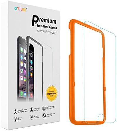 iPhone 6 6s Glass Screen Protector, Otium Tempered Glass Screen Protector with Applicator HD Oleophobic Anti Scratch Anti Fingerprint Round Edge Ultra Clear (4.7 inches only)