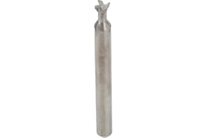 Dovetail End Mill 5mm 60 Degree Dovetail Cutter High Hardness Alloy 4 Flutes for Stainless Steel Milling (5 X 60° X 50L)