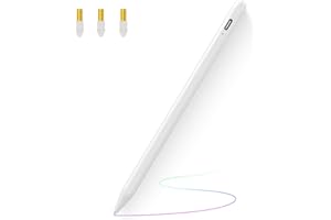 XIRON Stylus Pen for iPad with Palm Rejection, Compatible with (2018-2024) Apple iPad Pro M4 2024, iPad Air M2 2024, iPad Pro 11/12.9 inch, iPad 6-10th, iPad Air 5th/4th/3rd Gen, iPad Mini 5-6th Gen