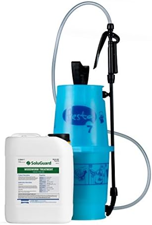 Soluguard Woodworm Treatment Ready for Use 5l + Pump up Sprayer by Safeguard Europe Ltd
