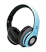 iJoy Matte Rechargeable Wireless Bluetooth Foldable Over Ear Headphones with Mic, Avatar primary