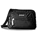 Baggallini Multi Pocket Crossbody/Waist Bag for Women - Highly Functional, Durable Design for Travel, Sightseeing, or Shopping - Great Utility Purse (Black/Khaki)