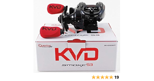 quantum kvd smoke s3 baitcast reel