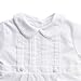 Petit Ami Baby Boys' Pique Christening Knicker with Hat, 9 Months, White
