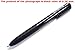 Signo RT1 Retractable Gel Ink Pen, Ultra Micro Point 0.28mm, Rubber Grip, 10 Color Ink, Sticky notes Value Set