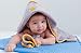 Hooded Baby Towel for Bath & Shower-100% Bamboo Baby Hooded Towel, with Bonus Washcloth for Boy or Girl, Newborn/Toddler | Baby Hooded Towel-Soft, Absorbent & Hypoallergenic for Sensitive Skin