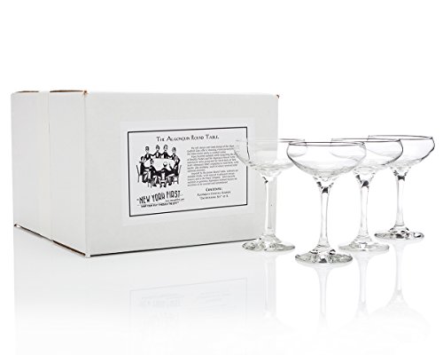 Algonquin Cocktail Glass ("Entertaining Set" of 4)