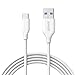 USB C Charger, Anker Powerline USB C to USB 3.0 Cable (6ft) with 56k Ohm Pull-up Resistor for Samsung Galaxy Note 8, S8, S8+, S9, S10, iPad Pro 2018, MacBook, Sony XZ, LG V20 G5 G6, HTC 10 and More