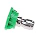 HS Pressure Washer Spray Nozzle Tips 25 Degrees Green Metal Nozzle Tip 1pc